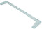 Indesit C00114611 Fridge/Shelf/Refrigeration White Front Trim Accessory, Glass Shelf