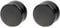 Flongo Magnet Ohrringe schwarz 10mm Edelstahl Herren Ohrstecker magnetisch fake plug tunnel stud magnetic earrings Damen kein Loch ohne Loch Ohrschmuck