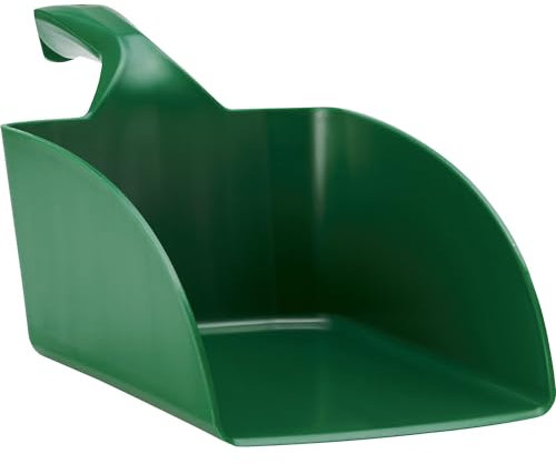Vikan - Hygiène - Pelle à main - Droite - Polypropylène - Vert - 2L