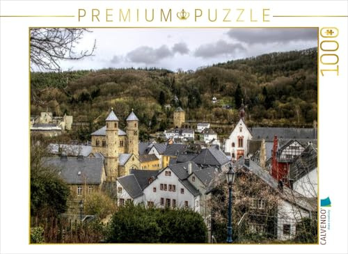 CALVENDO Puzzle Blick auf Bad Münsterifel | 1000 Teile Lege-Größe 64 x 48 cm Foto-Puzzle für glückliche Stunden