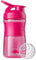 BlenderBottle Sportmixer Tritan Trinkflasche mit BlenderBall, geeignet als Protein Shaker, Eiweißshaker, Wasserflasche oder für Fitness Shakes, BPA frei, skaliert bis 500 ml, 590 ml, pink