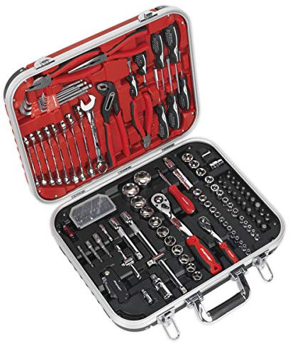 Sealey Mechanic's Tool Kit 144pc - AK7980 - Red