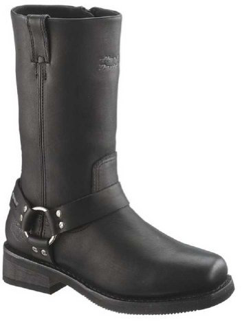 Harley DavidsonHustin WP - Stivali da Motociclista Uomo , Nero (nero), 45