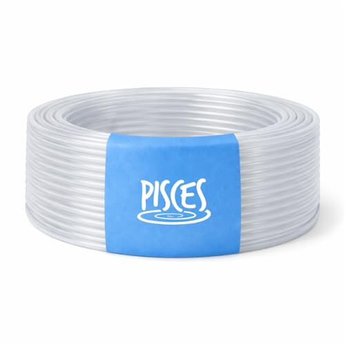 Pisces Clear Aquarium and Pond Airline Tubing 4mm Diameter (6mm OD) - 30 Metre