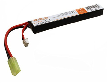7,4 Volt Lipo Akku 1450 mAh 2S Balancer Mini Tam Stecker Batterie für Softair Pistole Airsoft Gewehre S AEG AEG Airsoft Lithium Polymer Akku Li Po Batterie Airsoft Akku RC Akku