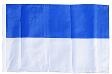 Flaggenfritze® Flagge Blau-Weiß - 30 x 45 cm