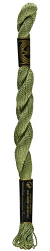 DMC 115 5-3052 Pearl Cotton Thread, Medium Green Grey, Size 5