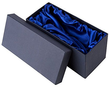 Personalised Gift Ideas Silk Lined Presentation Box for a Wine Glass - Birthday, Christmas - 1 count (Pack of 1)