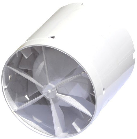 SKS24 Rohreinschubventilator mit Rückluftsperrklappe, Qualitätsprodukt aus Europa