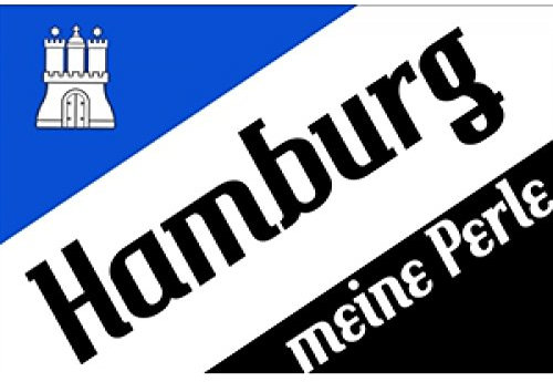 Everflag Flagge 90 x 150 : Hamburg - Meine Perle 2