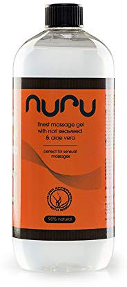 Nuru®, Gel de massage, 1 bouteille, 1000ml, 1 litre