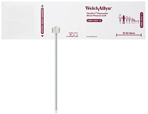 Welch Allyn SOFT-12-1SC-1 Large Adult Disposable Cuffs (Pack of 20)