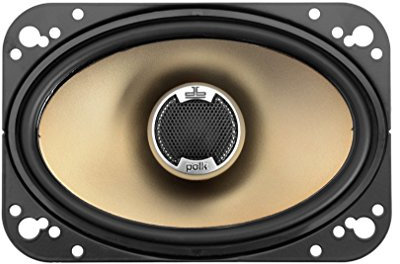 POLK AUDIO 4-Zoll Handy Audio Koaxial Lautsprecher – Auto-Lautsprecher (2-Wege)