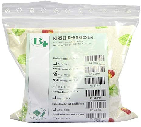 KIRSCHKERNKISSEN 17x17 cm 1 St