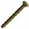 (Pack of 4) Yzp M12 200Mm Concrete Fixing Lightning Thunderbolt Hex Head Bolt