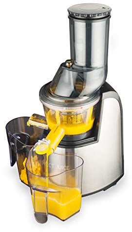 MACOM Just Kitchen 859 Perfect Juice Estrattore Di Succo / Slow juicer a freddo e a lenta rotazione per frutta e verdura con bocca larga 75 mm.
