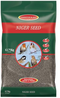 Johnston & Jeff Nigerseed Wild Bird Food - 12.75kg, transparent