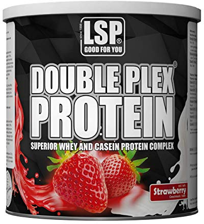LSP Double Plex Protein Erdbeer, 1er Pack (1 x 750 g)