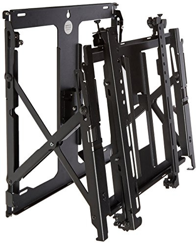 Peerless DS-VW755S Full Service Thin Video Wall Mount for Screen Upto 40-65-Inch - Black