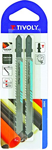 tivoly xt505520004 Lot de 2 LAMES Stichsäge Bosch Kunststoff