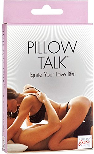 CalExotics Pillow Talk Card Game - Sex Games for Couples - Sexy Adult Toys - Novelty Gifts for Him or Her