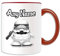 Personalisierbares Geschenk – Stormtrooper-Tasse (Pinguin-Film-Charakter-Designthema, Farboptionen) – beliebiger Name Nachricht auf Ihrem einzigartigen – Kostüm Film Superheld Star Wars Jedi