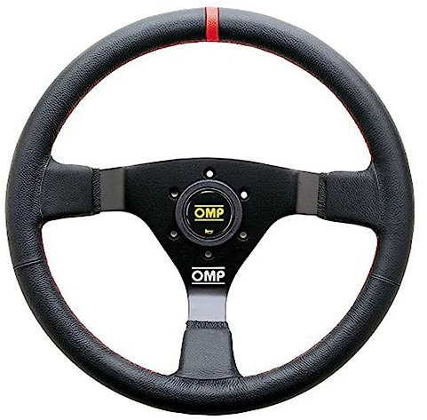 OMP ompod/1980/Nr WRC Racing Volante, colore: nero/rosso