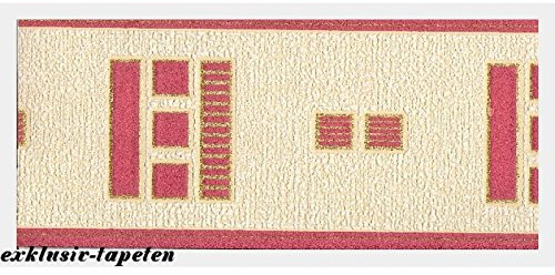 Bordüre Tapetenborten Grafik Retro Design 10 Meter