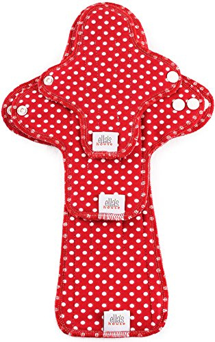 Moon Pads Trial-Set waschbare Slipeinlagen aus Bio-Baumwolle 3er-Set red dots