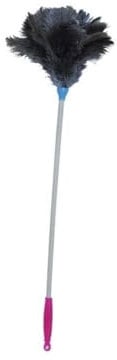 MSV Plumeau Autruche Manche Bois 70cm