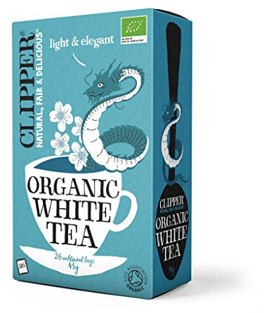 Clipper Organic White Tea 25 Bag Herbal Tea Well Being
