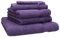 Betz Premium Frottier Handtuch-Set 5-teilig - 1x Liegetücher - 2X Handtücher - 1x Gästetücher - 1x Waschhandschuh - lila
