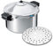 Kuhn Rikon Pressure Cooker Duromatic Hotel 10L/28cm Food Steamer with Side Grips. Multi Cooker Hotpot, Auto Lock Lid. Stainless Steel Pot. Instant Cook Pot – 10 Year Kuhn Rikon Cookware Guarantee