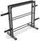 MARCY Unisex Adult Classic Combo Weight Plate and Dumbbell Storage Rack - Grey, One Size