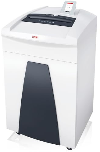 Aktenvernichter HSM SECURIO P36i, Sicherheitsstufe 2 (Streifenschnitt), 36 Blatt, 3,9 mm, weiß, 1850121