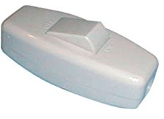 Skytronic In-line 6A Switch - White