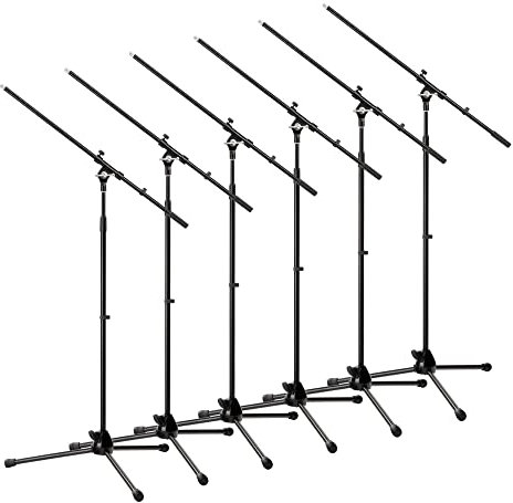 Pronomic MS-15 Pro Pied De Micro Avec Perche 6 x Set