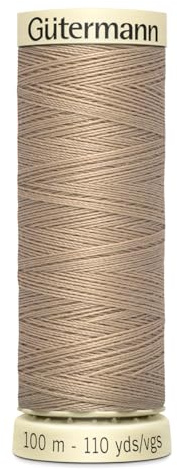 Gutermann Sew All Thread 100M Reel 215 Ash