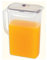 3 X Lock & Lock 2ltr Rectangular Fridge Door Jug HPL735