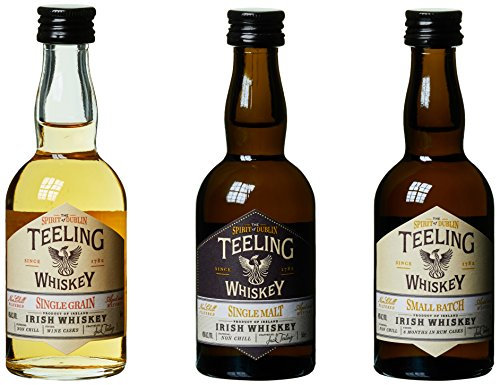 Teeling Whiskey TRINITY PACK Irish Whiskey 46% Vol. 3x0,05l