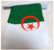 AZ FLAG - Fahnenkette Algerien 6 Meter Mit 20 Flaggen - 21x14 cm - Algerische Girlande Flaggenkette 14 x 21 cm
