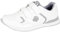DEK LADY SKIPPER Womens Ladies Hook and Loop Bowling Shoes/Trainers White/Grey UK 6