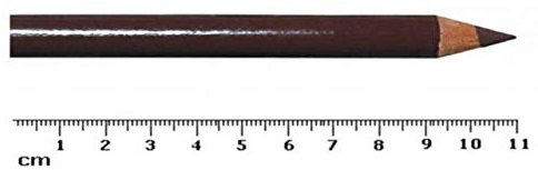 Grimas Make-up-Stift 11 cm, aubergine