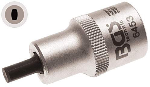 BGS 6453 | Spreiz-Einsatz für Federbeinklemmung | 12,5 mm (1/2) | 5,5 x 8,2 mm | Radlagergehäuse-Spreizer | Aufspreizer 40437110;BGS 1111 | Federbein-Einsatz-Satz | 4-tlg. 40437111;BGS 67158 | Halter