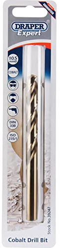 Draper H30PB Expert HSS Cobalt Drill, Blue, 10.5 mm