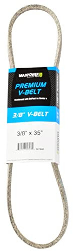 MAXPOWER Keilriemen 347440, Kevlar verstärkt, 3/8'' x 35'' - 3L350 - Aussenlänge L(a) 895 mm.