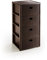 Stefanplast Cassettiera Elegance 4 cassetti, moka