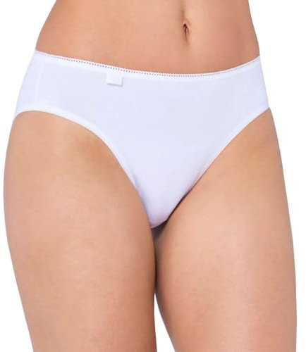 sloggi Damen 24/7 Cotton Tai C3P Slip, White, 46