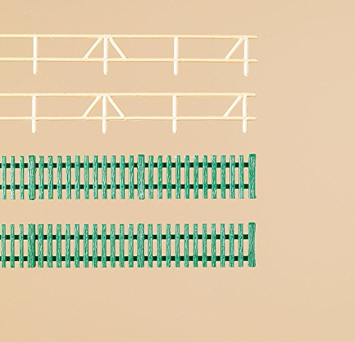 Auhagen 42597.0 - Koppelzaun, Lattenzaun, Gesamtlänge 2310 mm, bunt