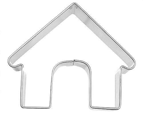 Birkmann Keks-Ausstechform, Plätzchen-Ausstechform, Hundehütte, 6 cm